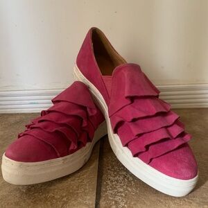 Seychelles Genuine Suede Pink Loafer/SneakersSize 9